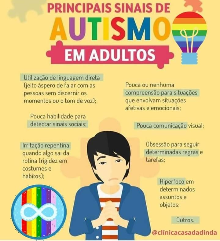 Principais Sinais de Autismo em Adultos