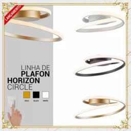 Linha de Plafon Horizon Circle