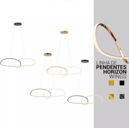 Linha de Pendentes Horizon Wings