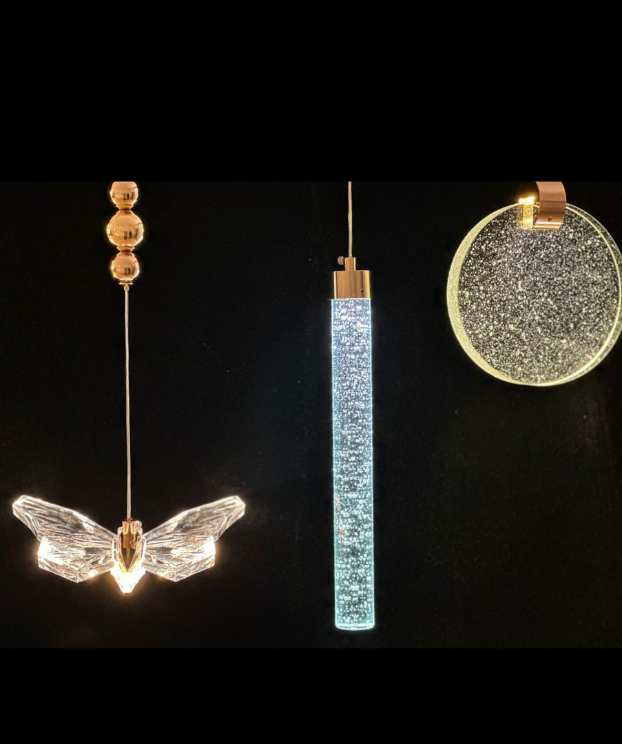 Pendentes/Luminárias Cristal