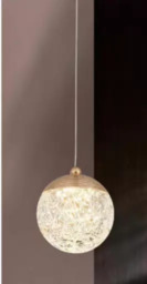 Pendente Led Cristal
