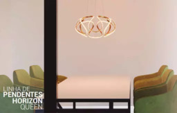 Linha de Pendentes Horizon Queen