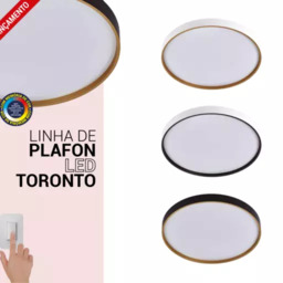 LINHA DE PLAFON LED TORONTO