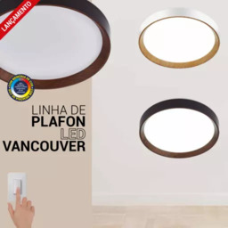 LINHA DE PLAFON LED VANCOUVER