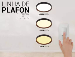 LINHA DE PLAFON LED