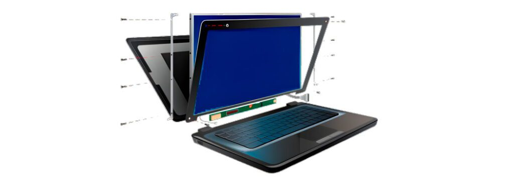 Troca de Tela de Notebook e Consertos Físicos