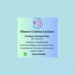 Psicóloga e Neuropsicóloga Silmara Cristina Luciano
