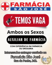 TEMOS VAGA - 12/07/2024